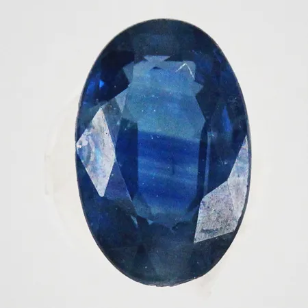 Lös sten safir ca 1x0,61ct syntetisk  Vikt: 0 g