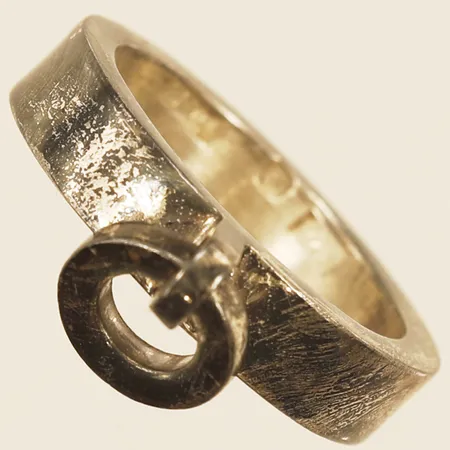 Ring Efva Attlign Around Ring stl:19 bredd 5,2mm silver 925/1000 Vikt: 9,3 g