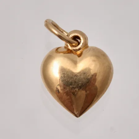 Hänge hjärta mått 8,3x12,6mm, 18K, 0,47g.