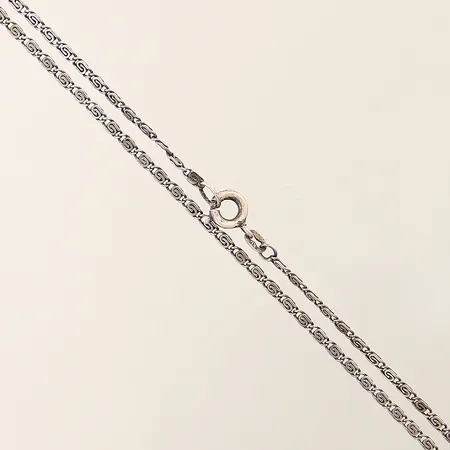 Kedja S-länk längd 61,5cm bredd1,8mm silver 835/1000 Vikt: 4,9 g