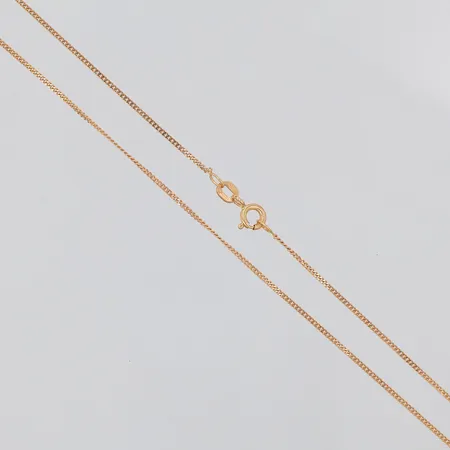 Kedja Pansar 50cm bredd 1,1mm, Balestra, 18K Vikt: 2,5 g