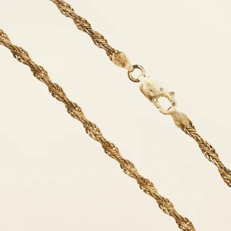 Kedja flätad längd 80,5cm bredd 3,3mm silver 925/1000 Vikt: 18,4 g