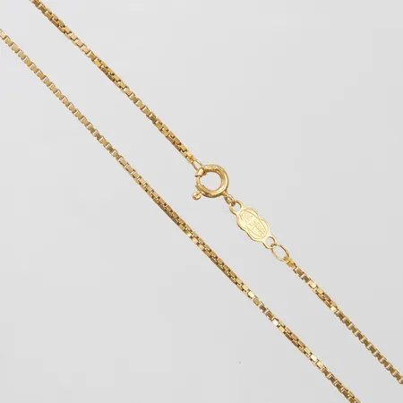 Kedja Venezia längd: 43cm, bredd: 1,2mm, UnoAErre, 18K Vikt: 5,6 g