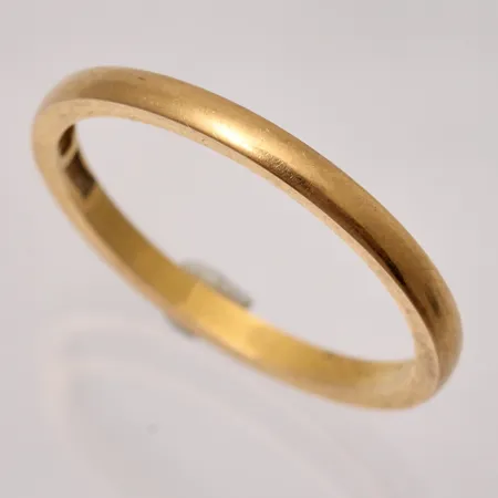 Ring stl:18¾, defekt gravyr, 20K, 2,99g.