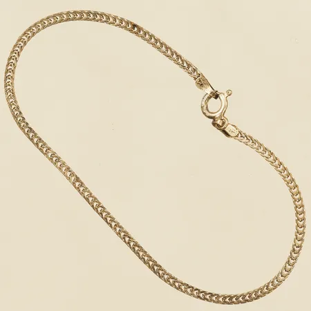 Armband Rävsvans längd 18,5cm bredd 2,0mm silver 25/1000 Vikt: 2,1 g