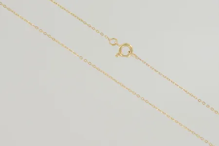 Halskedja ankar, längd 52 cm, 18K Vikt: 1,4 g