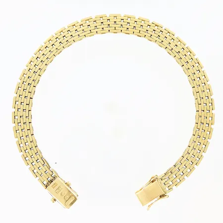 Armband Korridorlänk längd 19,5cm, bredd 7mm, Alton, 18K Vikt: 24,7 g