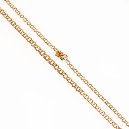 Collier Bismarck 42cm bredd 3-5mm, 18K 7,8g.