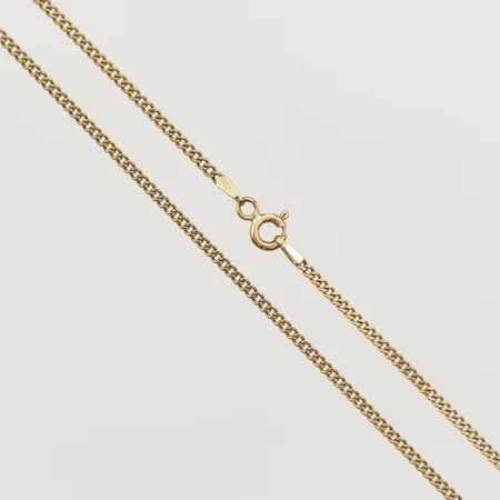Kedja Pansar 52,5cm bredd 1,7mm GHA 18K Vikt: 6 g