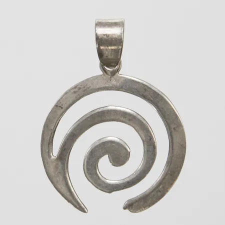 Hänge spiral 29,2x20,8mm, silver 925/1000 Vikt: 2,1 g