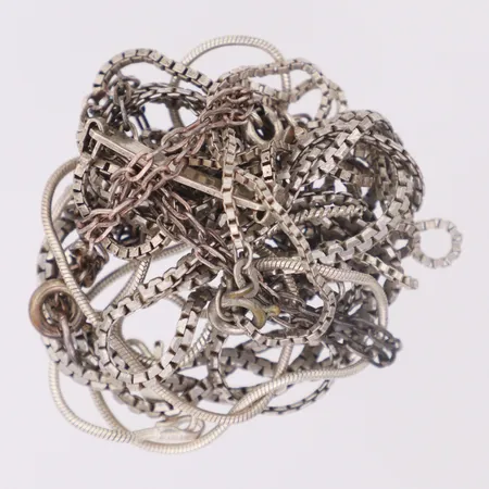 Diverse silver defekt, 830-925/1000 silver Vikt: 21,5 g