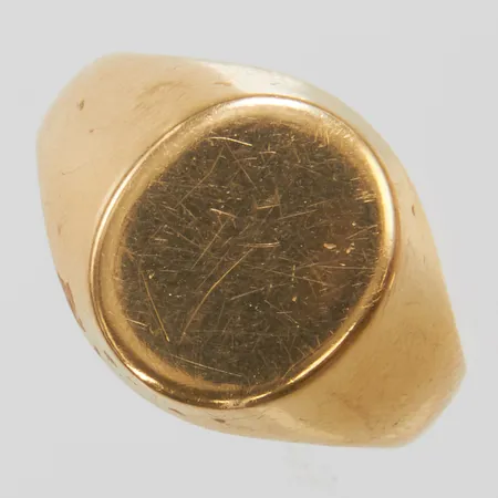 Klackring stl:17, bredd: 2,7-12,9mm, svenska stämplar, Ceson Guldvaru Ab, Göteborg, 1961, 18K Vikt: 2,7 g