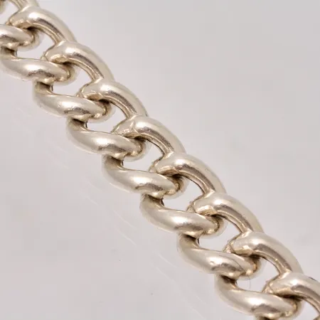 Armband 19,5cm Pansar ihålig, bredd 12,4mm, 835/1000, 27,45g.