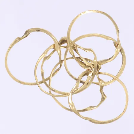 Pusselring stl okänd 18K Vikt: 12,1 g