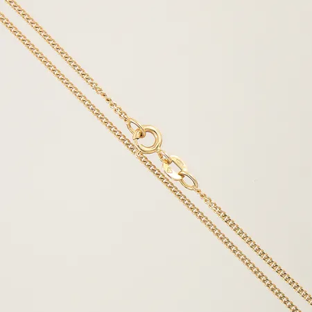 Kedja Pansar längd 40,5cm bredd 1,3mm Balestra 18K Vikt: 3,1 g