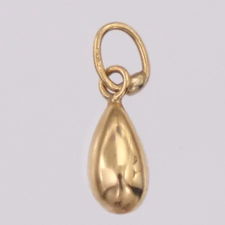 Hänge droppe längd ca 13mm bredd ca 3mm 18K Vikt: 0,3 g