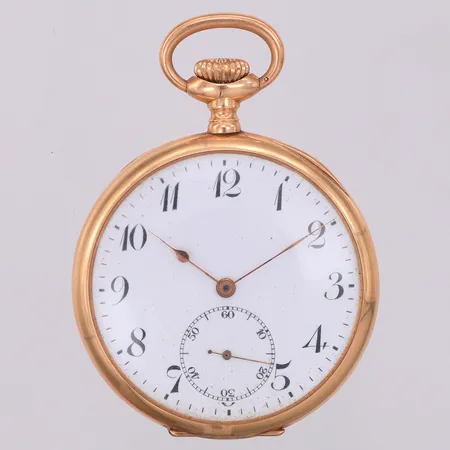 Fickur G.T. Soligne Ø49mm innerboett i metall graverad, 14K Vikt: 0 g