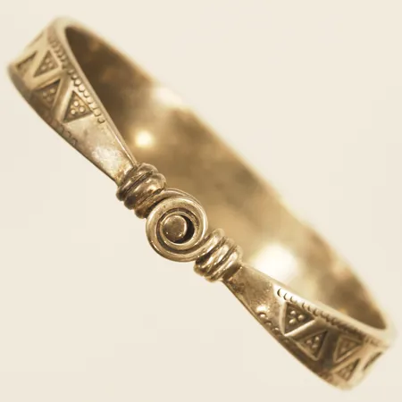 Armring Ø6,5cm bredd 9,0-12,4mm silver 925/1000 Vikt: 47,7 g