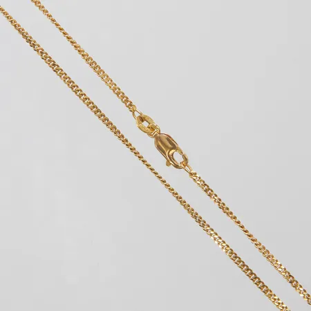 Kedja Pansar längd: 50,7cm, bredd: 1,7cm, UnoAErre, 18K Vikt: 6,4 g