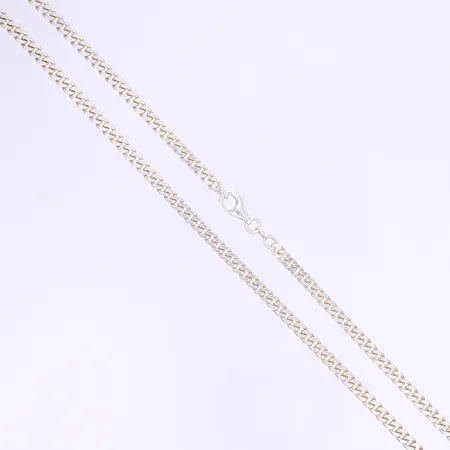 Halskedja GHA pansarlänk längd 50cm bredd 4mm silver 925/1000 Vikt: 22,9 g