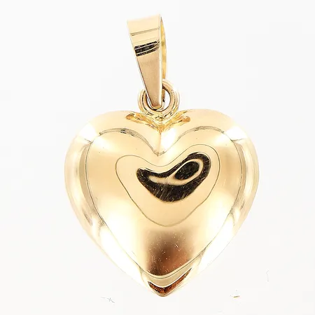 Hänge hjärta Guldfynd längd 20mm, bredd 14mm, 18K Vikt: 1,6 g