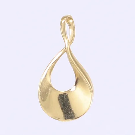 Hänge längd inkl ögla 18mm bredd 10mm 18K Vikt: 0,5 g