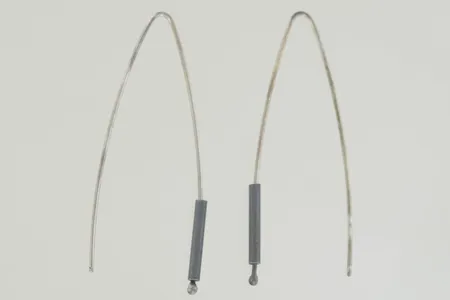 Ett par örhängen längd 6 cm, silver Vikt: 2,8 g