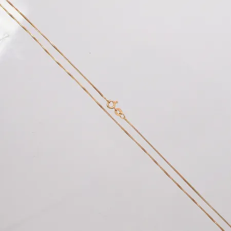 Kedja Venezia längd 46cm, bredd 1,0mm, 18K Vikt: 3 g