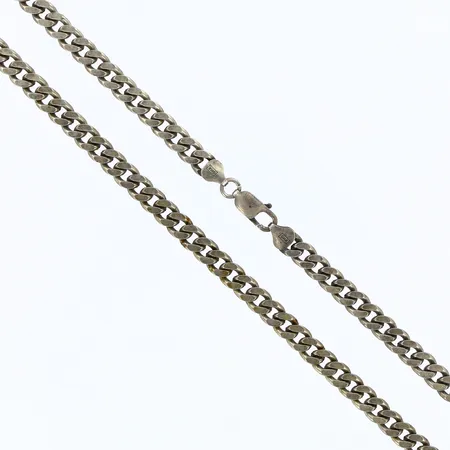 Kedja Pansar längd 48cm, bredd 7mm, 925/1000 silver Vikt: 50,5 g