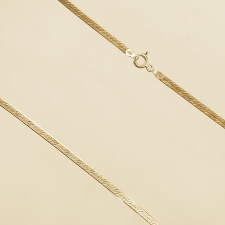 Kedja 45cm bredd 2,8mm 925/1000 silver Vikt: 4,5 g