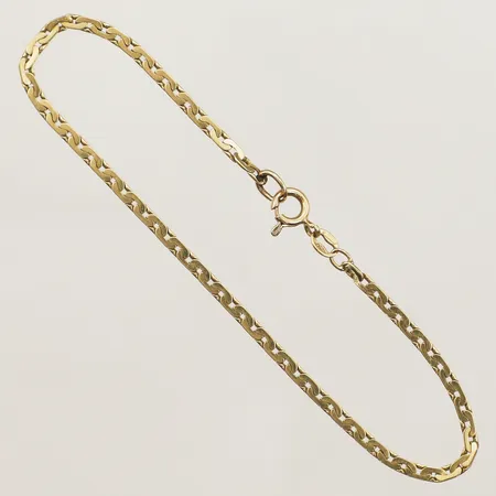 Armband 19,5cm bredd 2,1mm 18K Vikt: 3,8 g