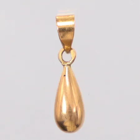 Hänge droppe längd 2cm, bredd4,9mm, 18K Vikt: 0,4 g