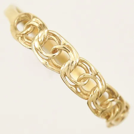 Ring Bismarck stl 17½ bredd 1,3mm 18K Vikt: 0,9 g