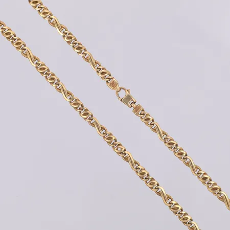Kedja 50,3cm bredd 4mm, 14K Vikt: 19,1 g