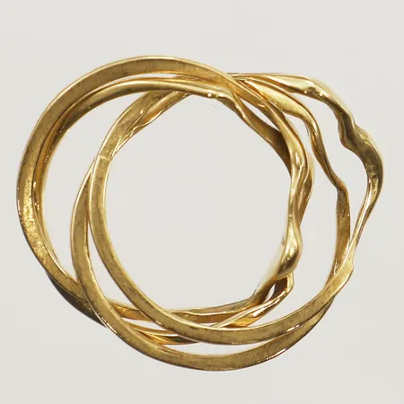 Pusselring stl: 19 bredd ca 7,5mm 18K Vikt: 7,9 g