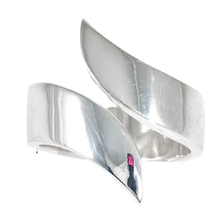 Ring Guldfynd stl:19¼ bredd 7,2-23,5mm silver 925/1000 8,1g.