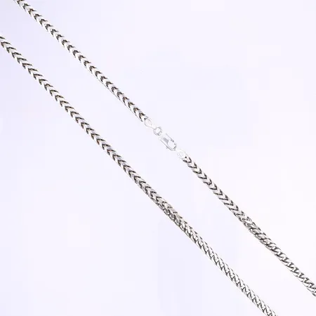 Halskedja GHA pansarlänk längd 55cm bredd 4mm silver 925/1000 Vikt: 36,4 g