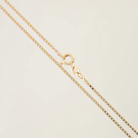 Kedja Venezia Balestra längd 50cm bredd 1,2mm 18K Vikt: 6,9 g