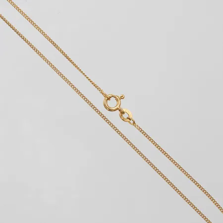 Kedja Pansar längd: 43,9cm, bredd: 1,1mm, 18K Vikt: 2,1 g