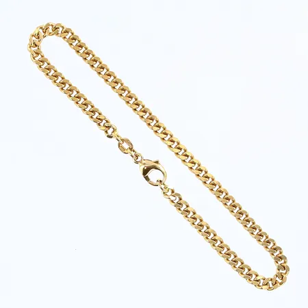Armband Pansar längd 20cm, bredd 3mm, 18K Vikt: 11 g