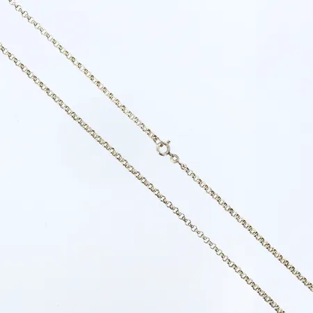 Kedja längd ca 69,5cm, bredd 4mm, 925/1000 silver Vikt: 13,9 g