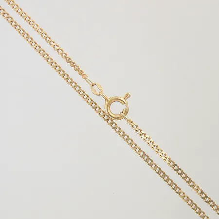 Kedja Pansar längd 54cm bredd 2mm lås i 18K 14K Vikt: 6,4 g
