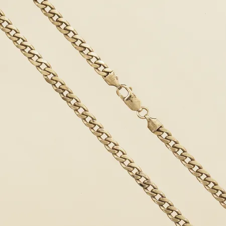 Kedja Pansar längd 50,5cm bredd 5,1mm silver 925/1000 Vikt: 29 g