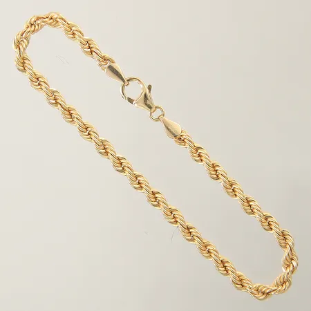Armband Cordell längd 18,5cm bredd 3,7mm 18K Vikt: 3,9 g