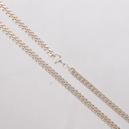 Kedja Pansar silver 925/1000 längd 47,5cm bredd 5,3mm Vikt: 38,8 g