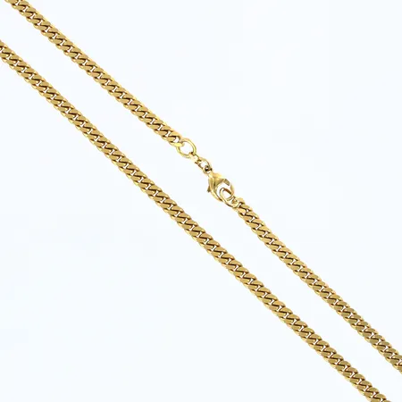 Kedja Pansar längd 46cm, bredd ca 4mm, 18K Vikt: 29 g