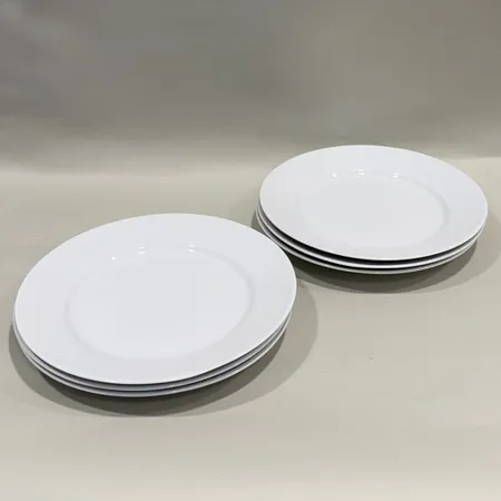 6 Mattallrikar Swedish Grace Louise Adelborg för Rörstrand Ø27mm