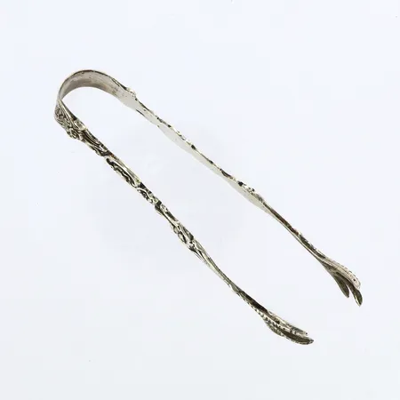 Sockertång med dekor längd 9,8cm silver 830/1000  Vikt: 17,4 g