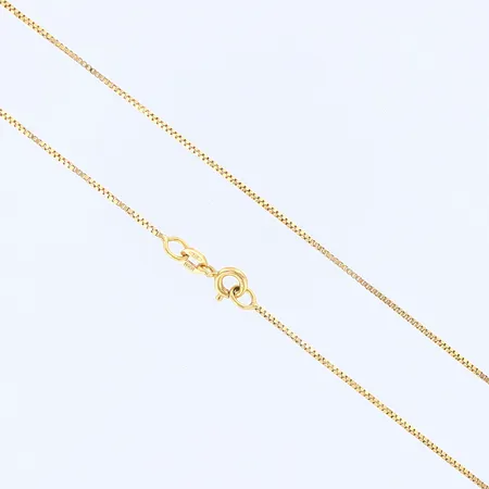Kedja Venezia Guldfynd längd 45cm bredd 1mm, 18K Vikt: 2,6 g