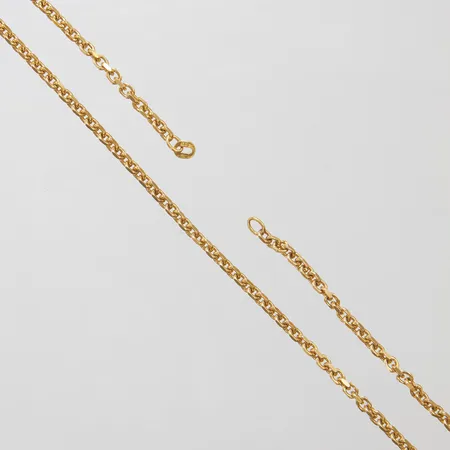 Kedja Ankar längd: 49,3cm, bredd: 2,6mm, saknar lås, 18K Vikt: 14,2 g